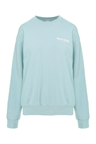 Club Printed Cotton Jersey Sweatshirt